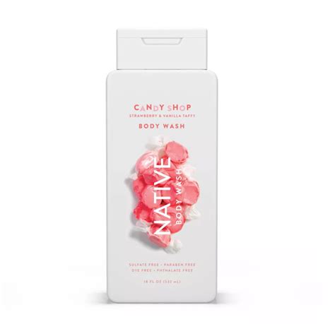 sweet smelling body wash